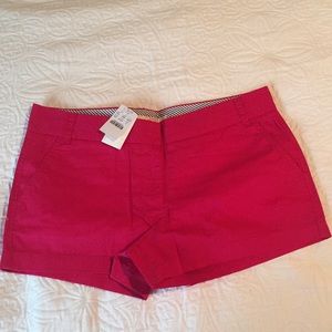 J Crew Factory 3” Pink Chino Broken-in Shorts